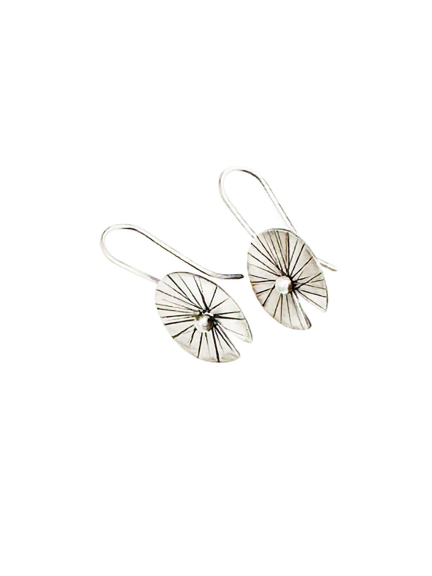 Sterling Silver Circle Earrings