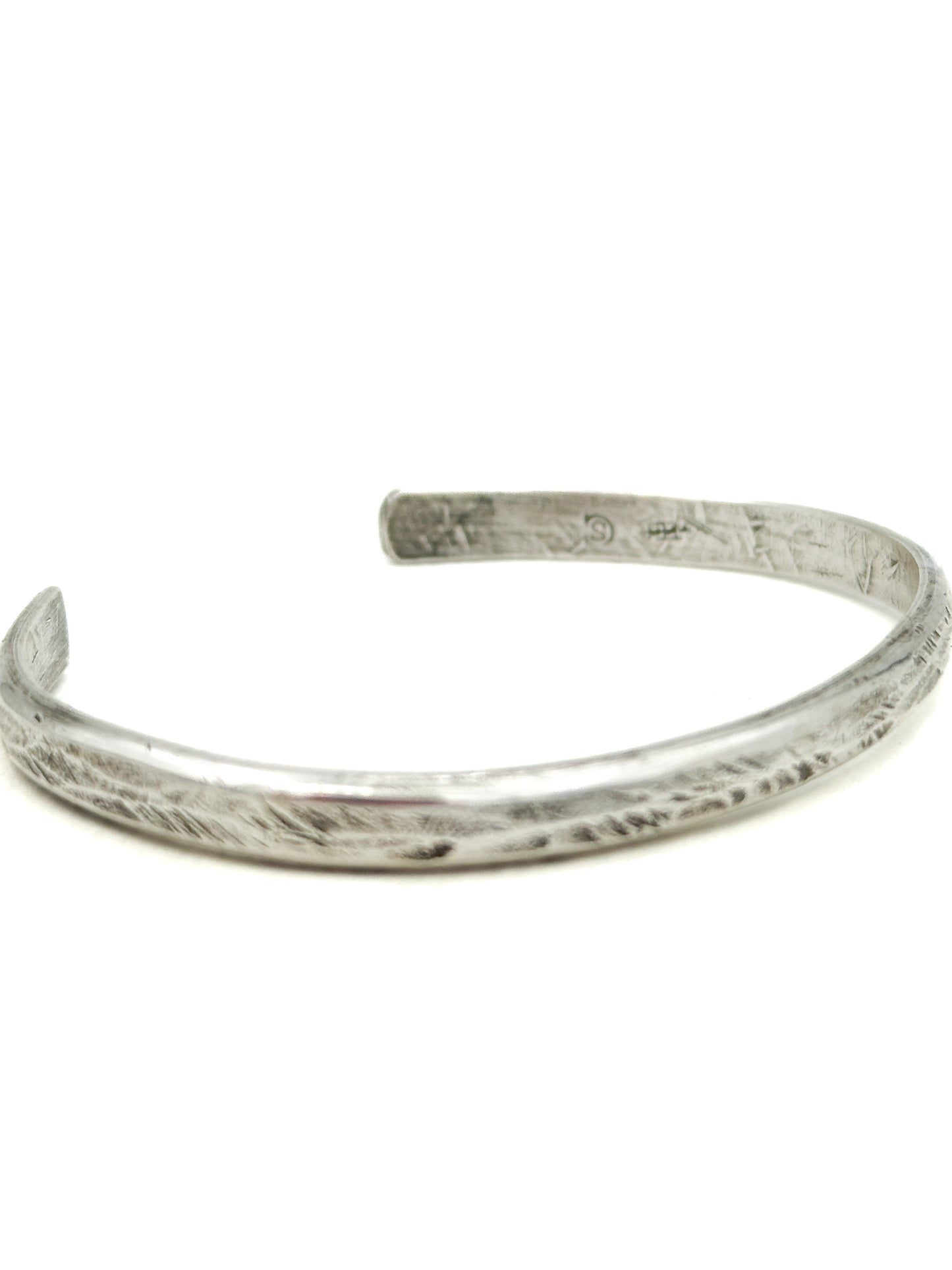 Textured Sterling Silver Cuff