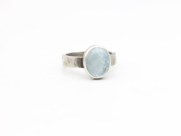 Aquamarine Ring Size 7.25