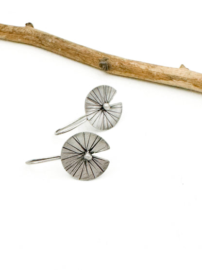 Sterling Silver Circle Earrings