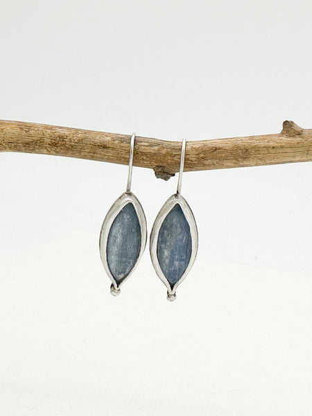 Kyanite and Sterling Silver Drops