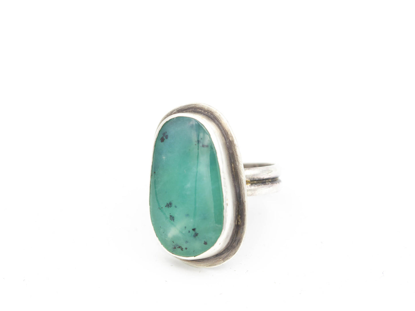 Chrysoprase Ring Size 9