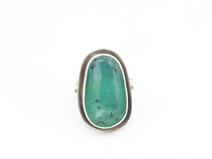 Chrysoprase Ring Size 9