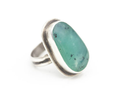 Chrysoprase Ring Size 9