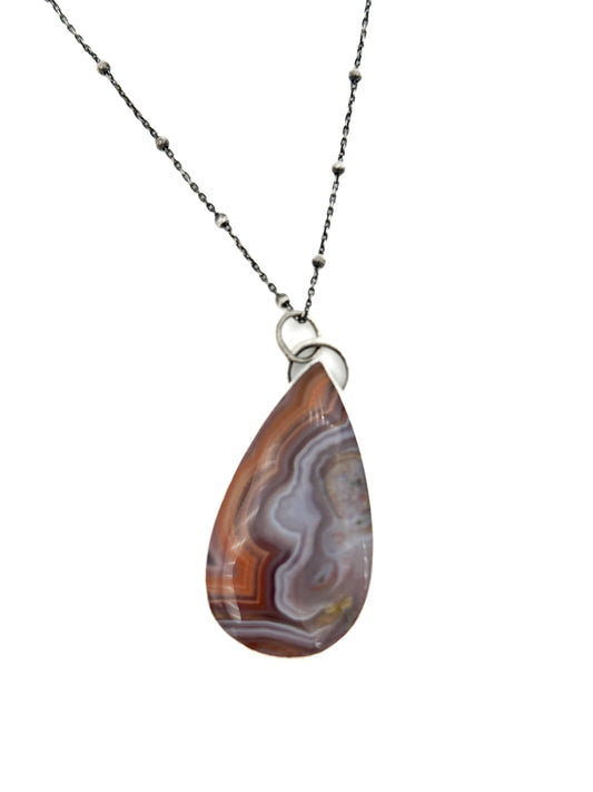 Agua Nueva Agate Pendant