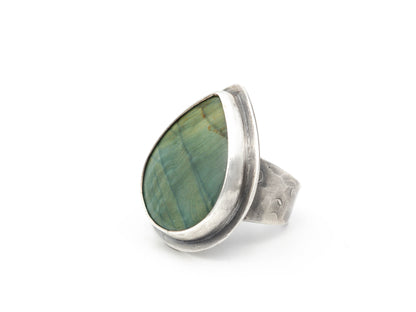 Ellipso Jasper Ring Adjustable