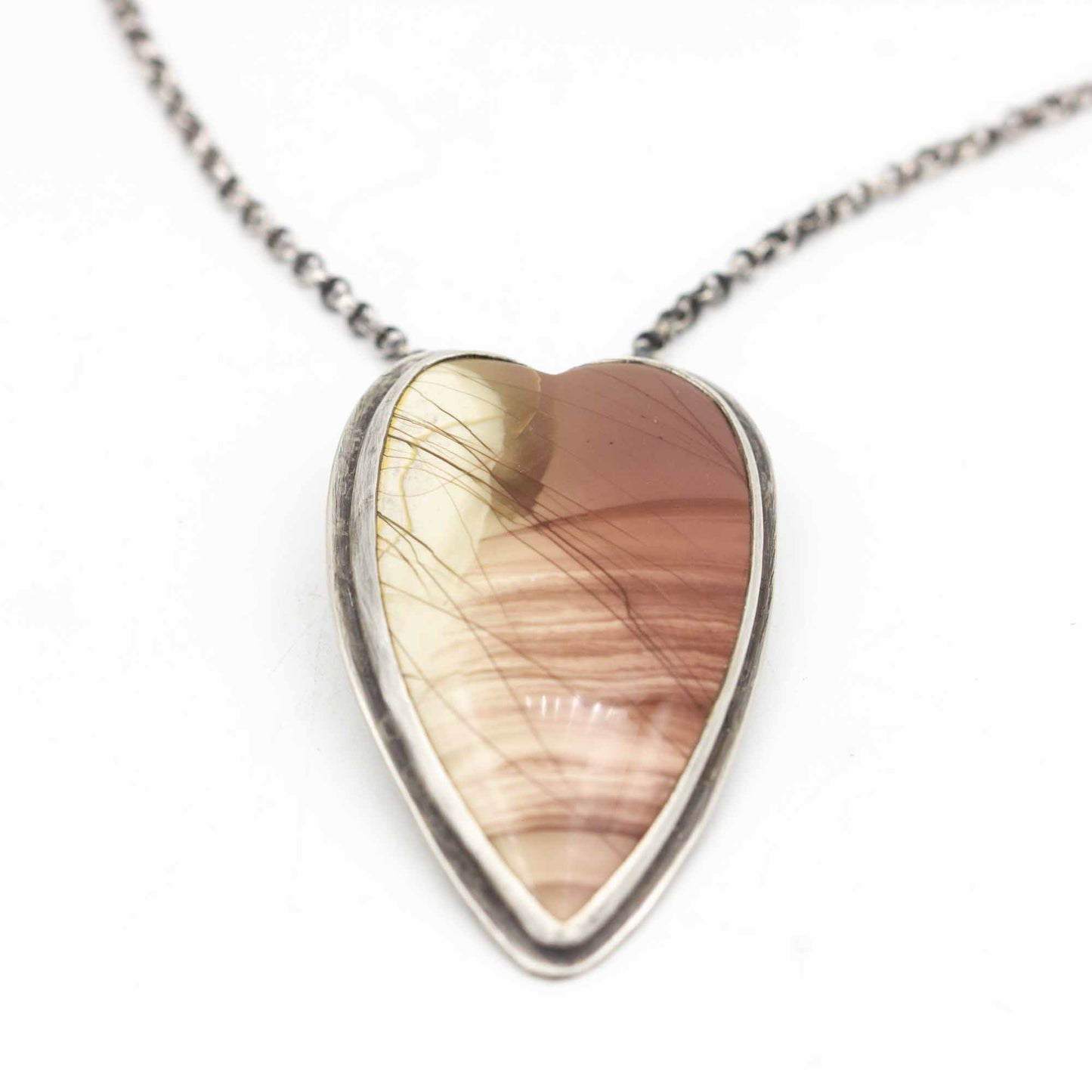 Imperial Jasper Heart Pendant