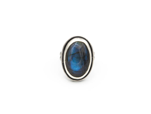 Labradorite Ring Size 8