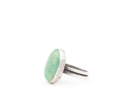 Turquoise and Sterling Silver Ring Size 5.75