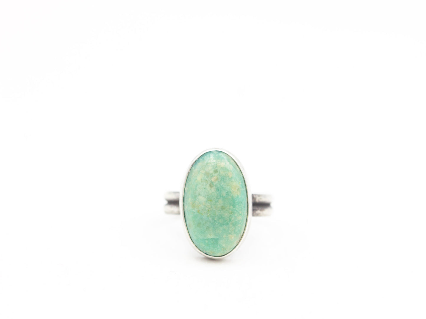 Turquoise and Sterling Silver Ring Size 5.75