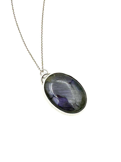 Purple Labradorite Pendant