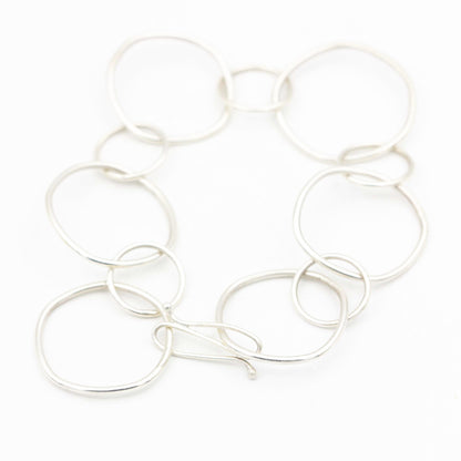 Sterling Silver Link Bracelet