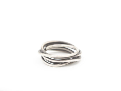 Sterling Wrap Ring Size 7.5