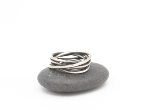 Sterling Wrap Ring Size 7.5