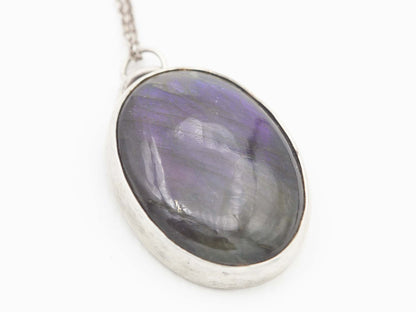 Purple Labradorite Pendant