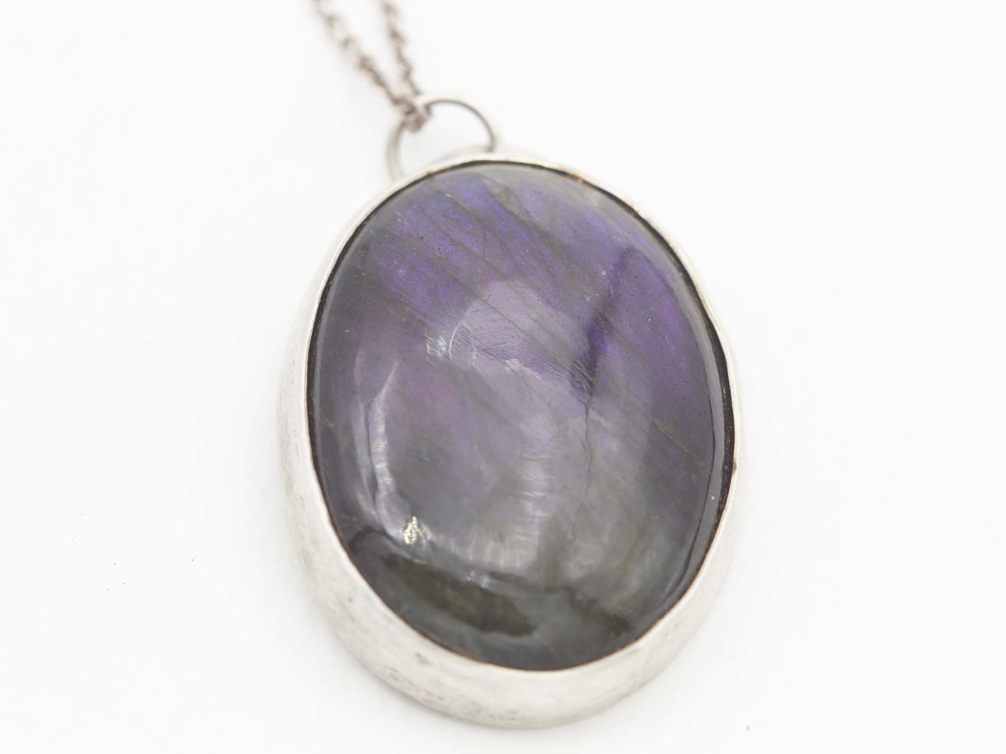 Purple Labradorite Pendant