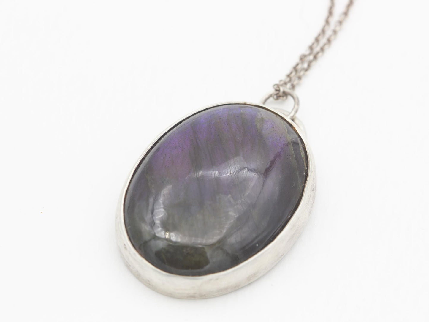 Purple Labradorite Pendant