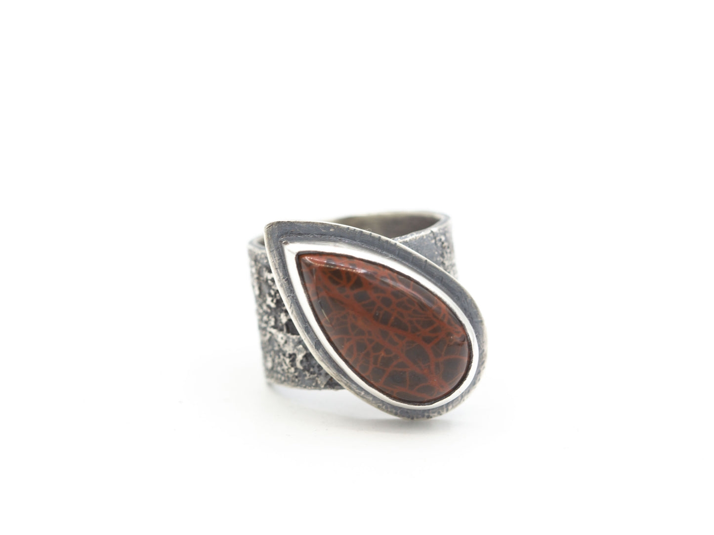 Spiderman Jasper Ring Size 7.5