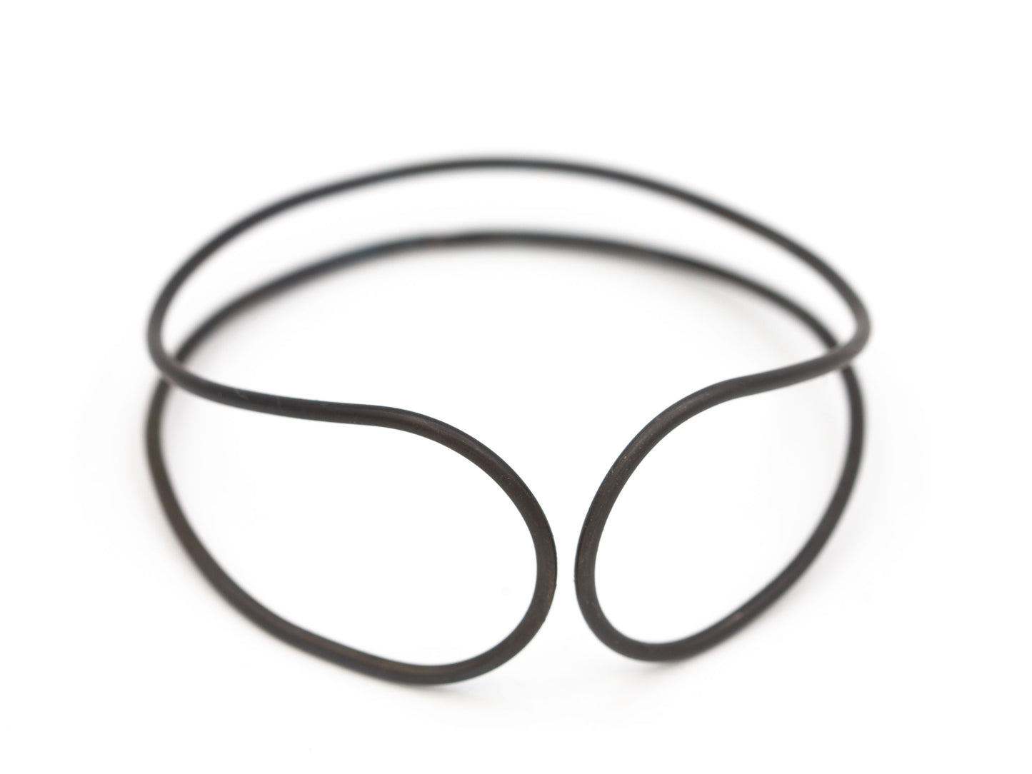 Black Steel Bangle