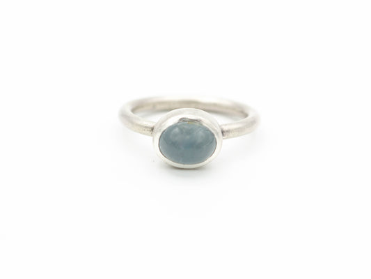 Aquamarine Ring Size 8.75