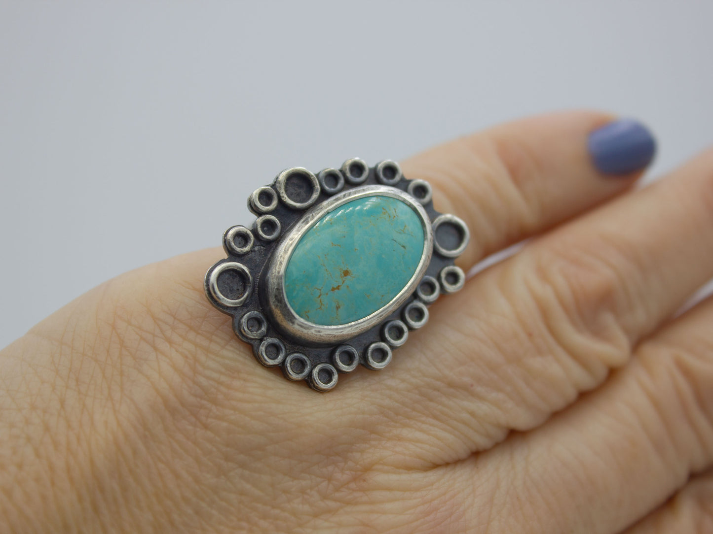 Turquoise Ring Size 6.5