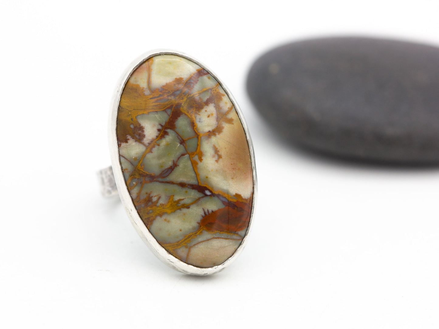 Dead Camel Jasper Ring Size 7